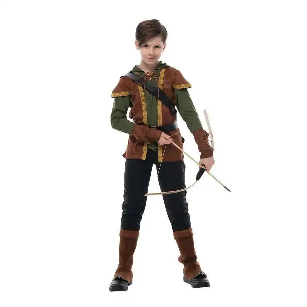 Halloween Costume Kids - Boys Snailify Kids Archer Costume Hunter
