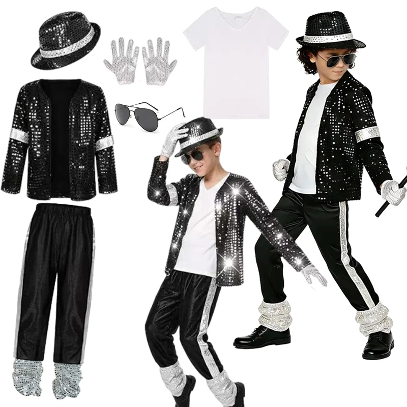 Kids Michael Jackson Costume B - огляд і ціна Halloween Costume Kids
