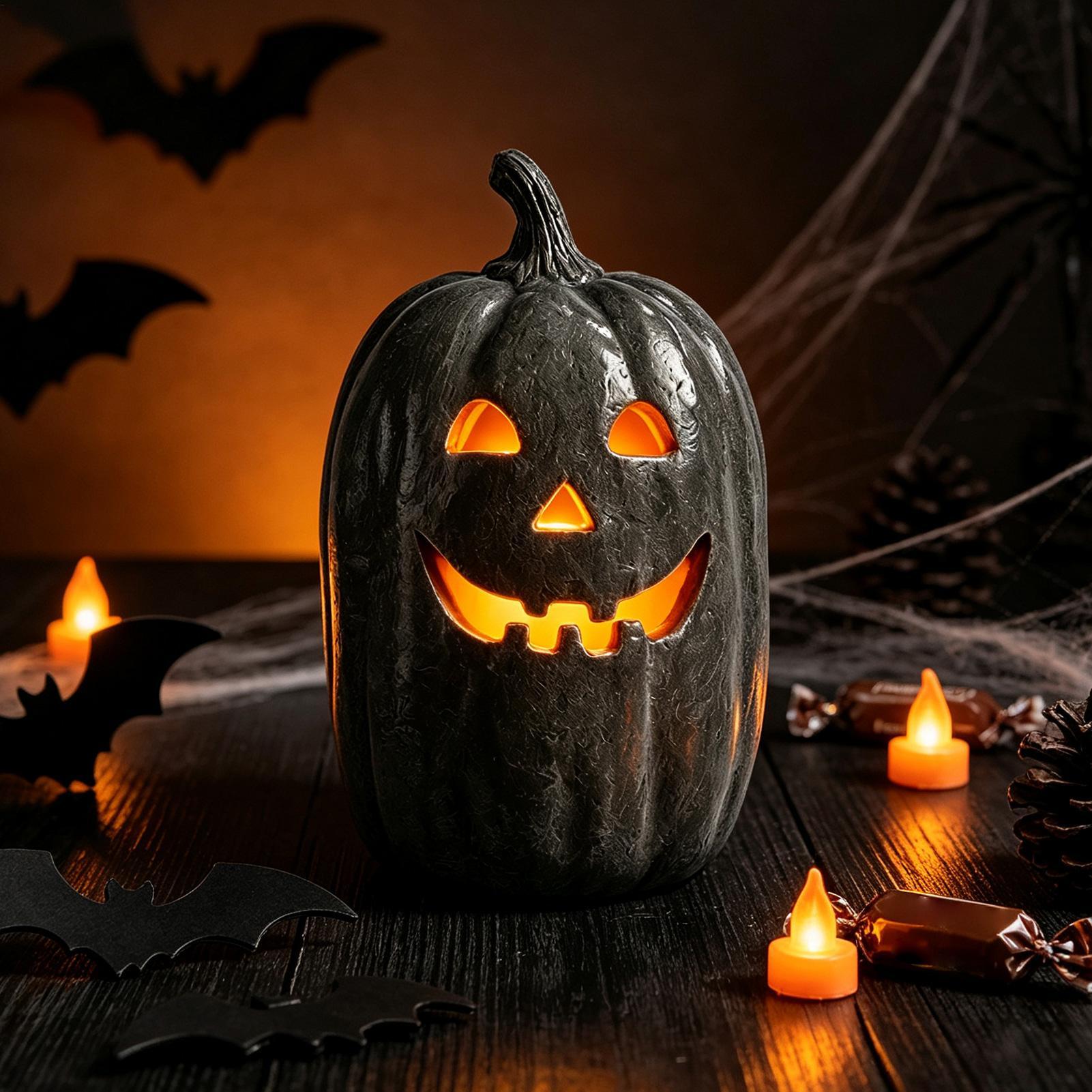 Halloween Pumpkin Lantern Resi - огляд і ціна Pumpkin Lantern Halloween
