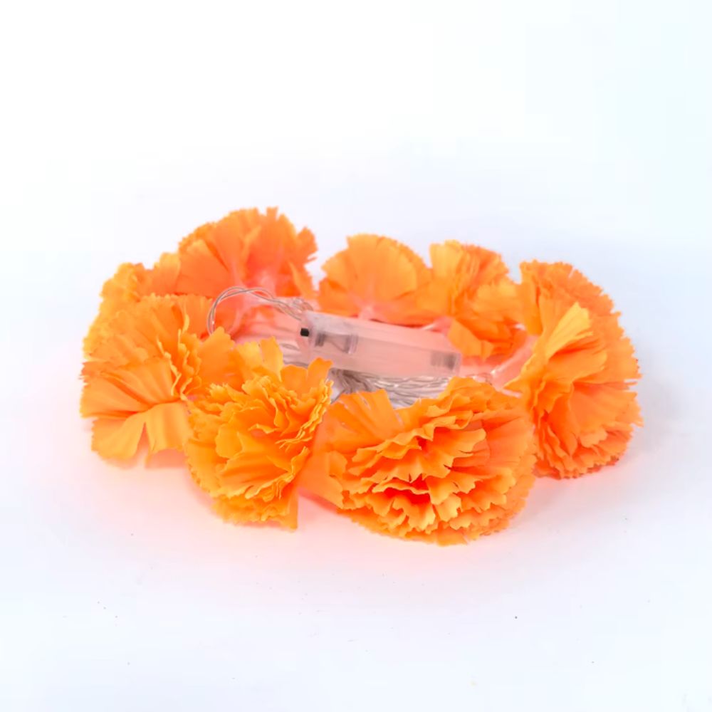 Mexican Style Halloween Marigo - огляд і ціна Halloween Led String Lights Orange