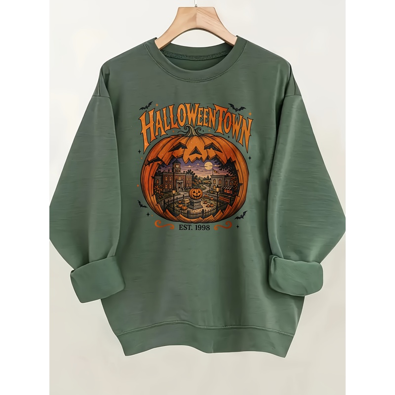 Summer Halloween Town Printed  - огляд і ціна Pumpkin Lantern Halloween