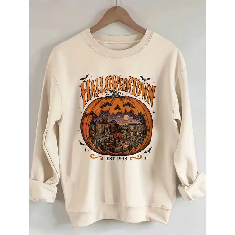 Summer Halloween Town Printed  - огляд і ціна Pumpkin Lantern Halloween
