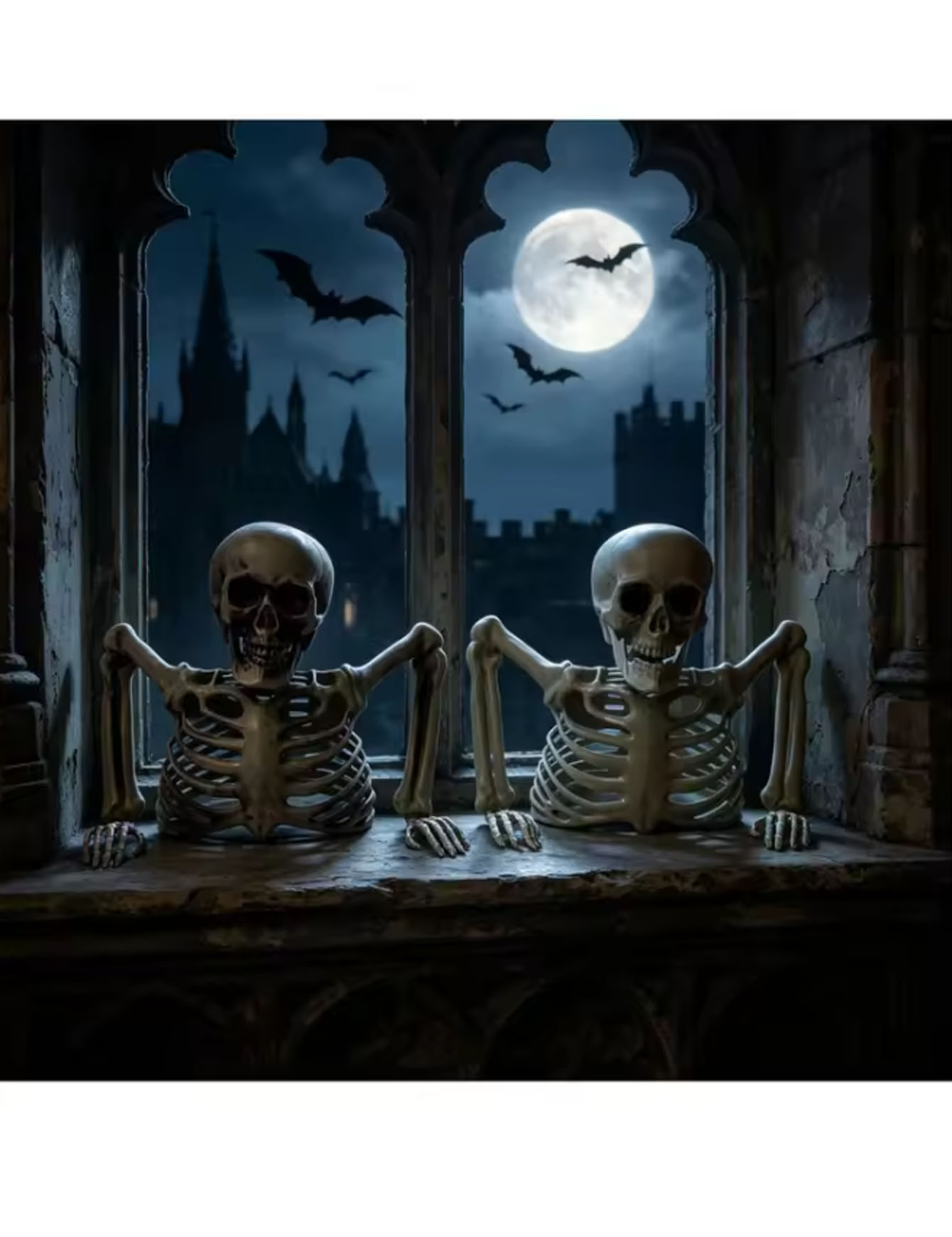 Halloween Half Skeleton Party, - огляд і ціна Spider Web Halloween Decoration