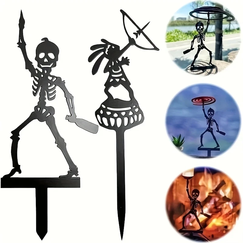 [Metal Archery Stand] Portable - огляд і ціна Halloween Skeleton Decoration