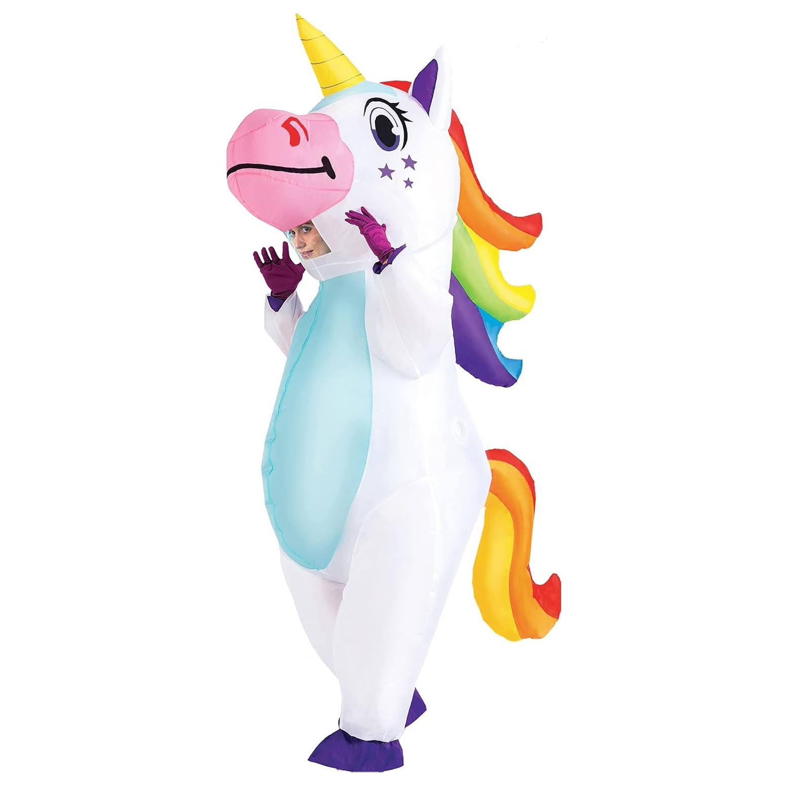 Inflatable Unicorn Costume Adu - огляд і ціна Halloween Costume Adult