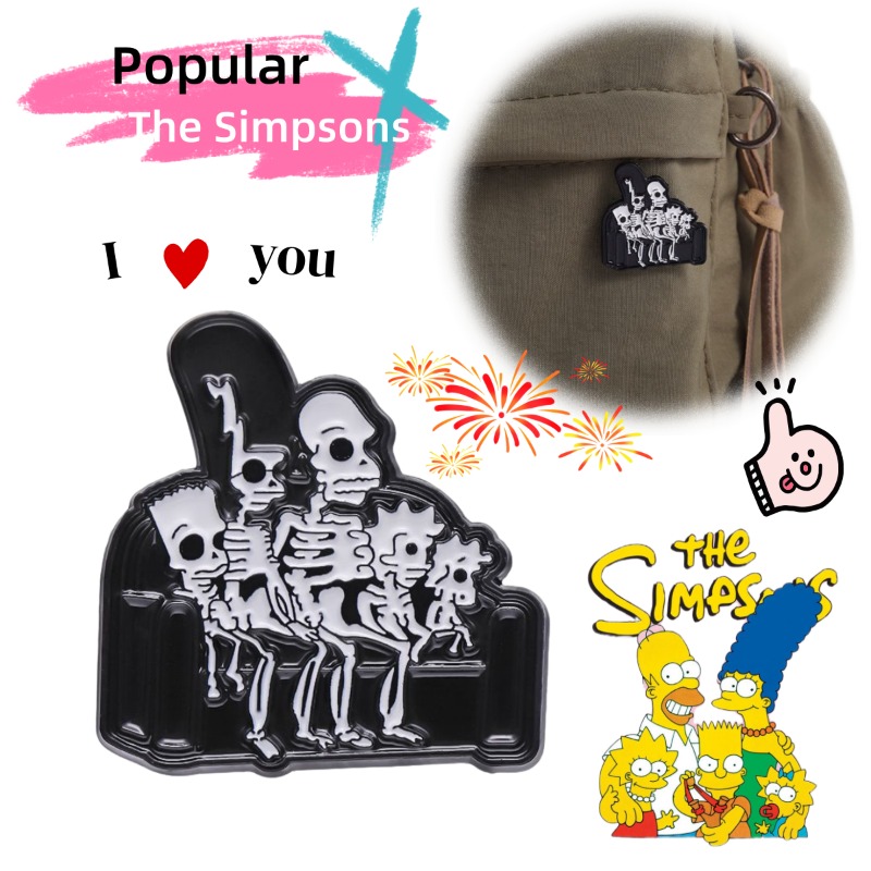 New Cartoon Anime Figure Brooc - огляд і ціна Halloween Skeleton Decoration