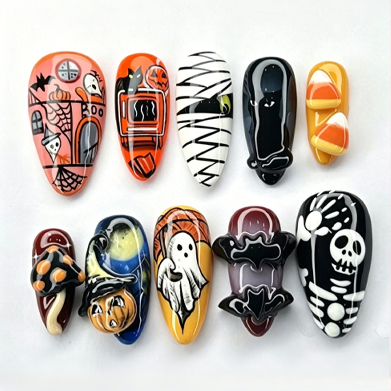 30pcs New Halloween Style Fals - огляд і ціна Halloween Skeleton Decoration