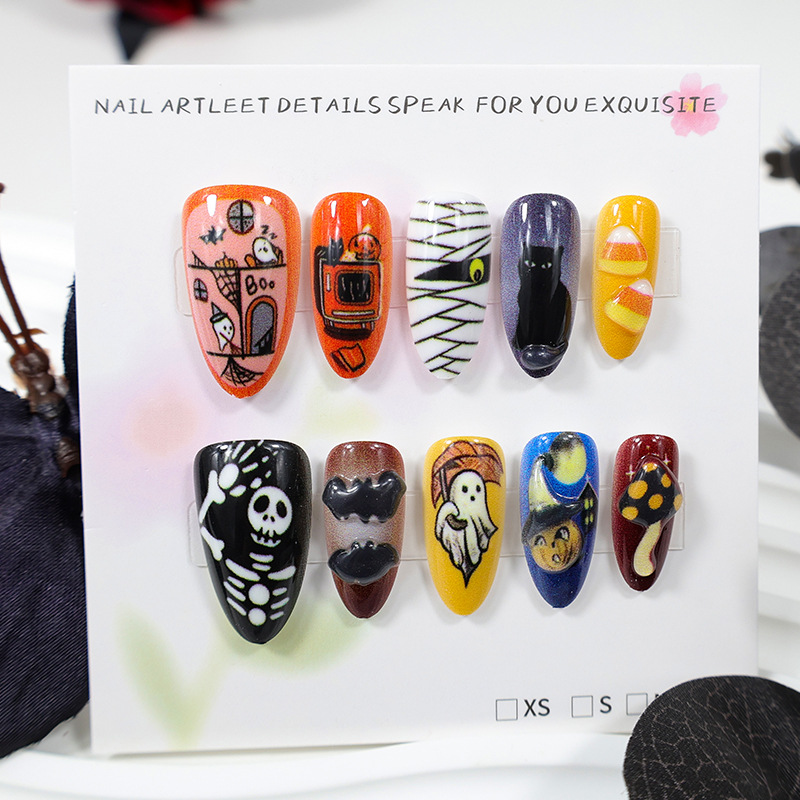 30pcs New Halloween Style Fals - огляд і ціна Halloween Skeleton Decoration