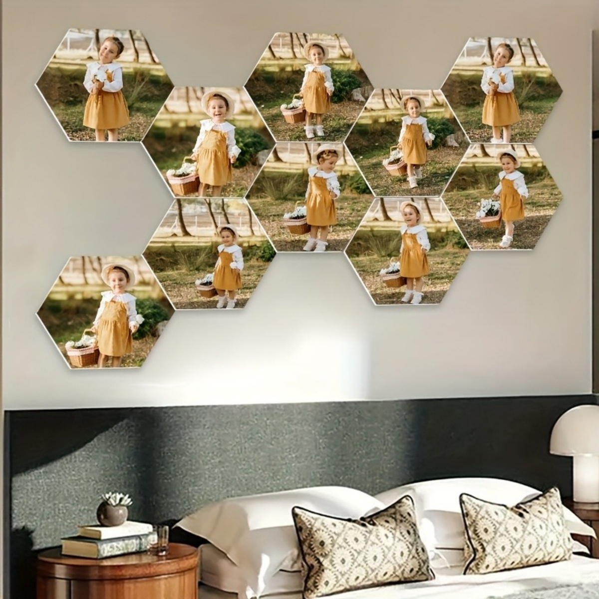 Custom Wall Decor — Modern Hex - огляд і ціна Halloween Party Supplies