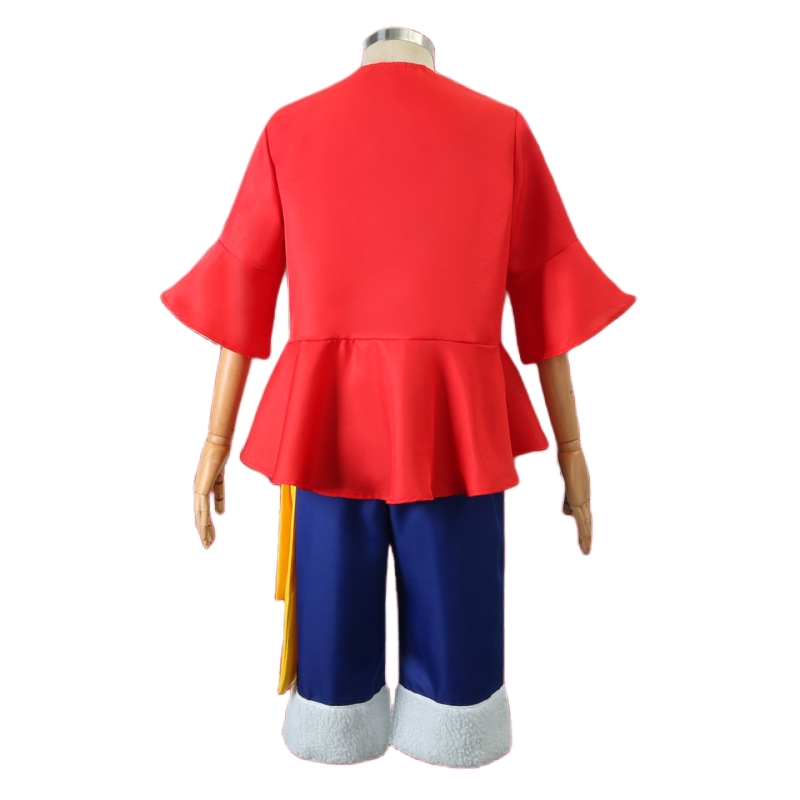 Luffy Cosplay Costume Hat Wig  - огляд і ціна Halloween Costume Kids
