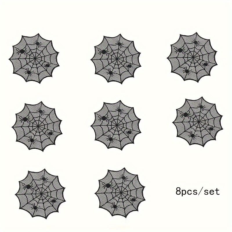 VIKAMA Halloween Black Lace Sp - огляд і ціна Spider Web Halloween Decoration