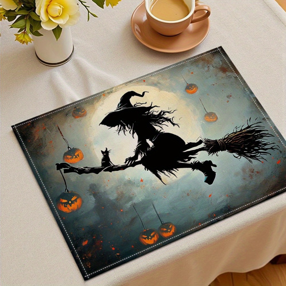 Set of 4 Spooky Halloween Witc - огляд і ціна Pumpkin Lantern Halloween