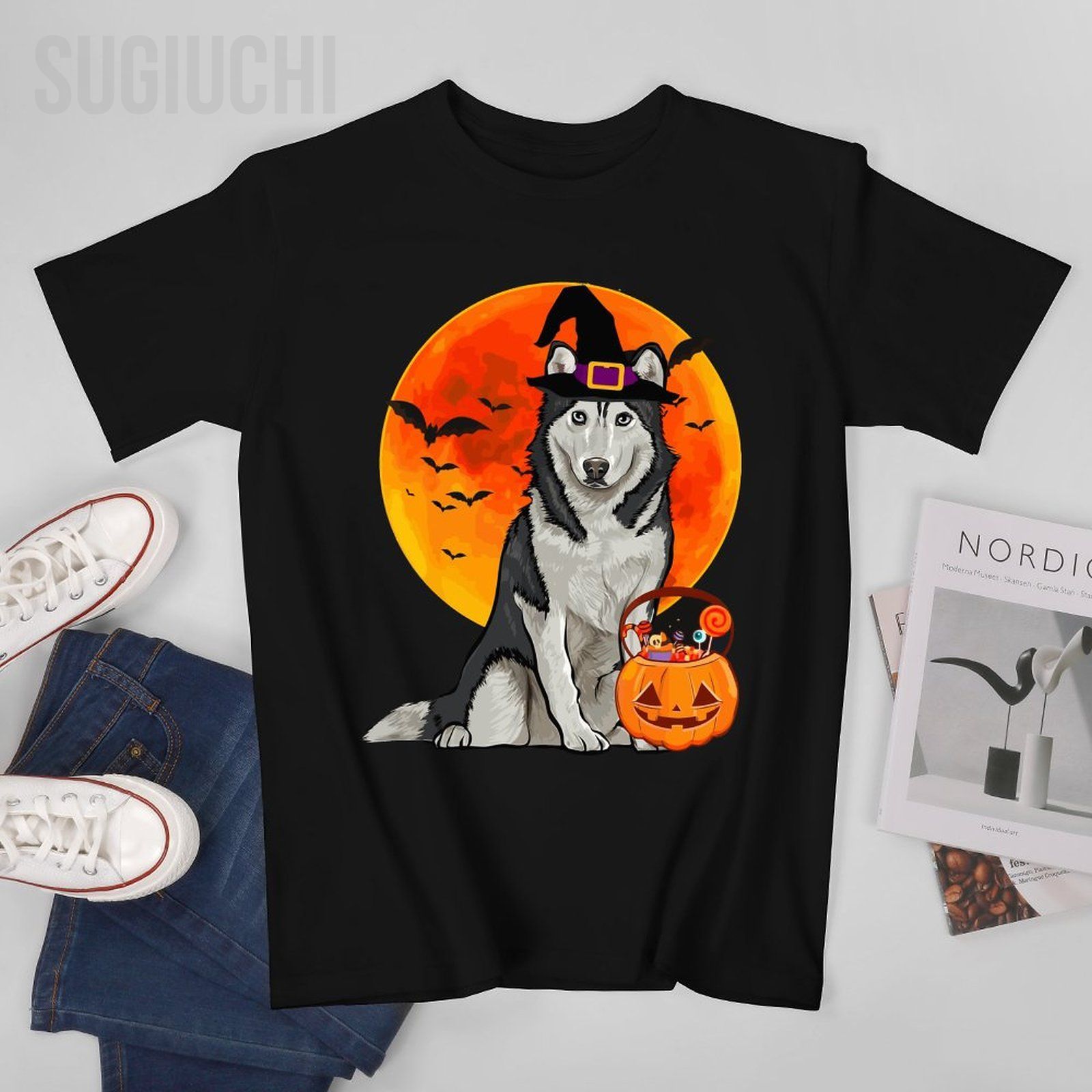 Unisex Men Dog Halloween Siber - огляд і ціна Pumpkin Lantern Halloween
