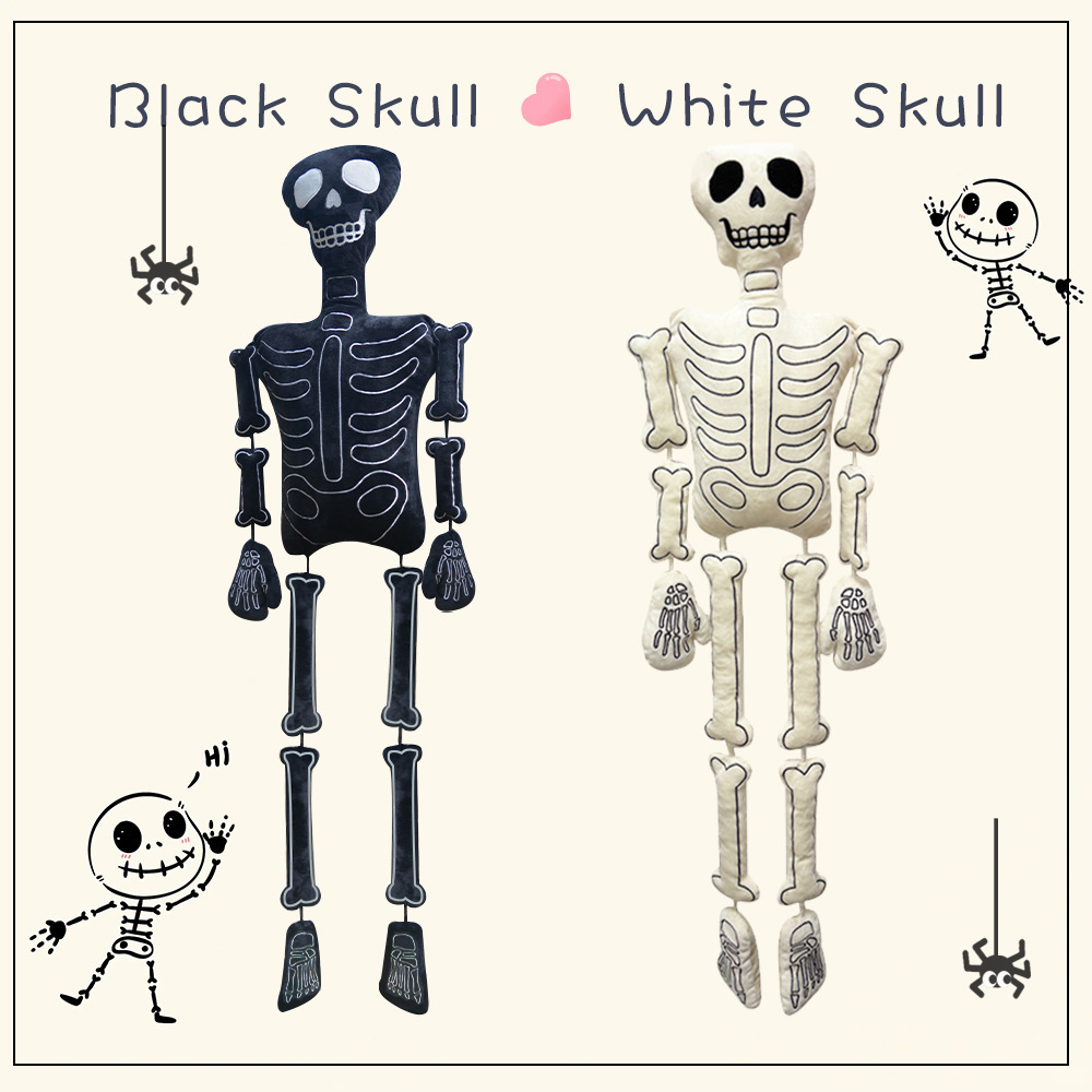 Halloween Skeleton Plush Doll  - огляд і ціна Halloween Skeleton Decoration