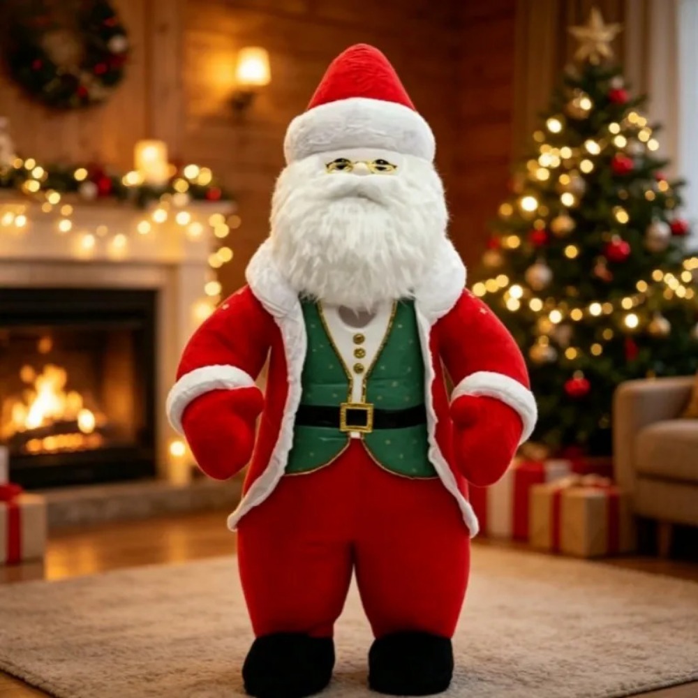 Inflatable Santa Claus Mascot  - огляд і ціна Halloween Costume Adult