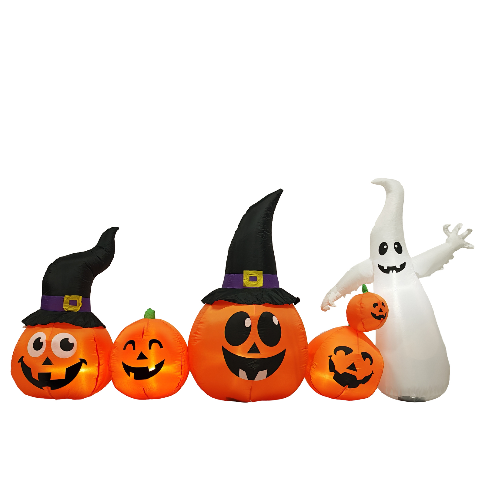 8FT Long Halloween Inflatables - огляд і ціна Halloween Pumpkin Decor Led