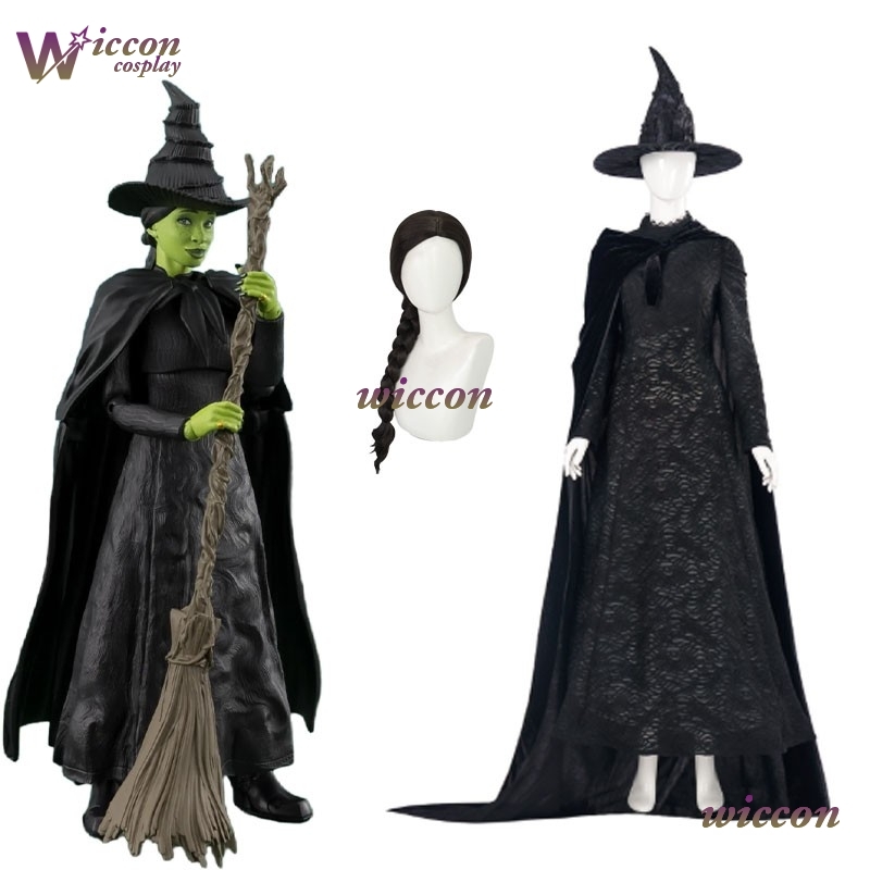 YesoK Movie Wicked Elphaba Cos - огляд і ціна Halloween Costume Kids