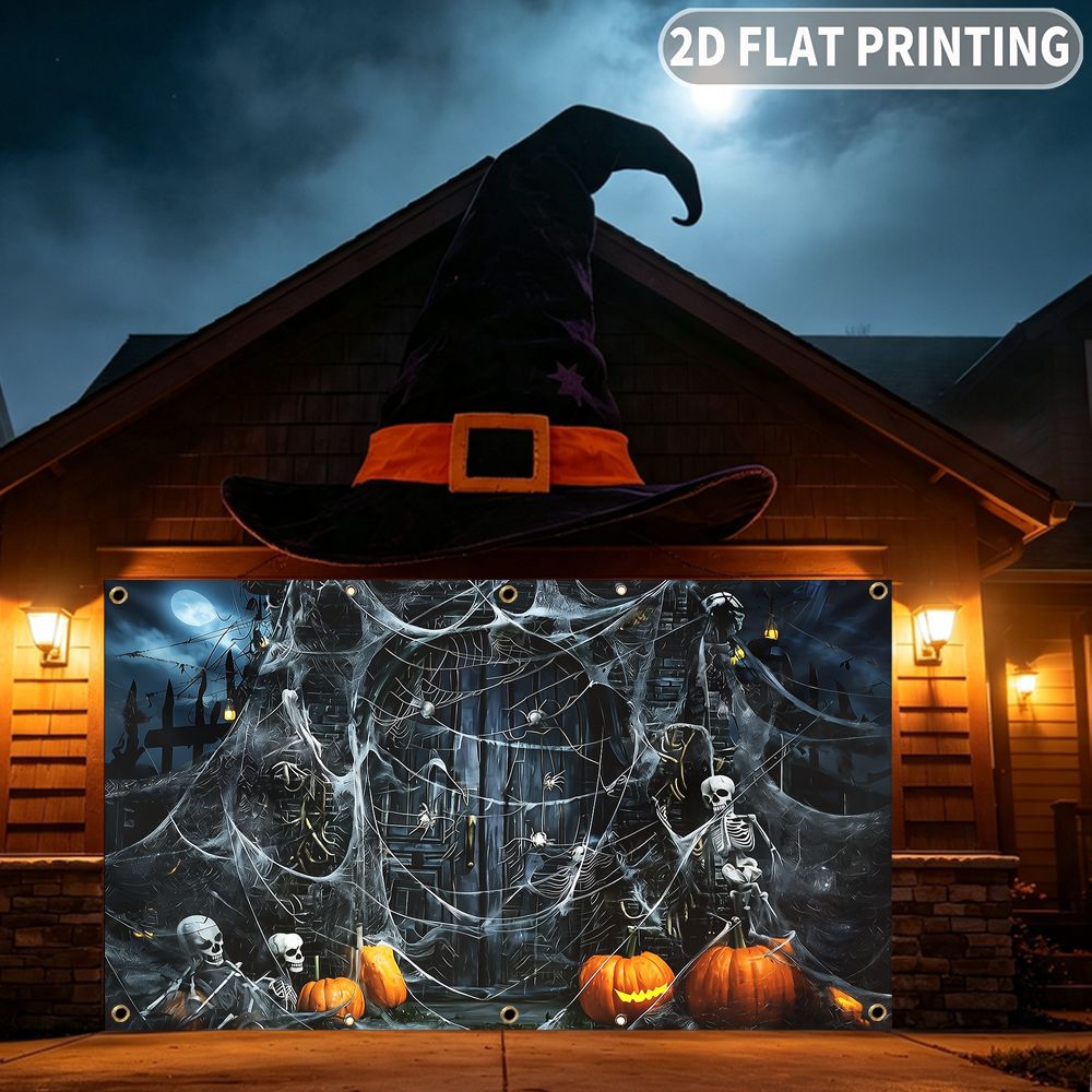 1pc 2D FLAT Halloween Party Ga - огляд і ціна Spider Web Halloween Decoration