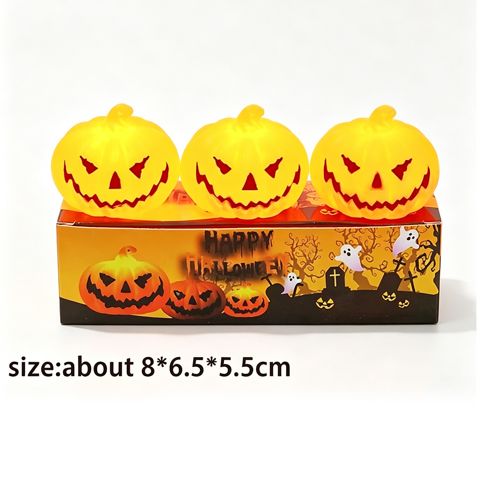 LED Pumpkin Lamp Warm Light Ja - огляд і ціна Pumpkin Lantern Halloween