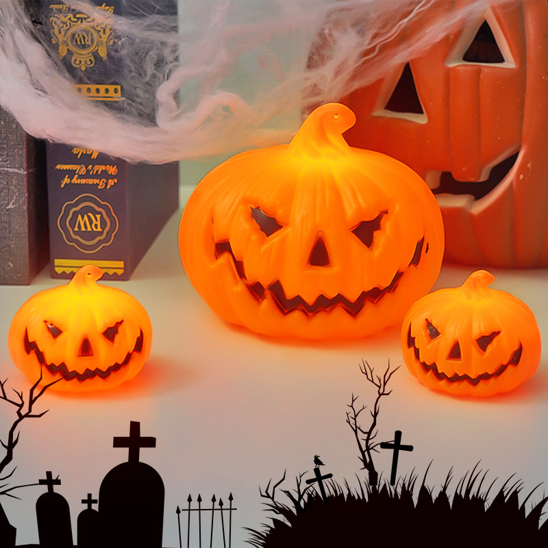 Halloween LED Pumpkin Lamp Orn - огляд і ціна Halloween Pumpkin Decor Led
